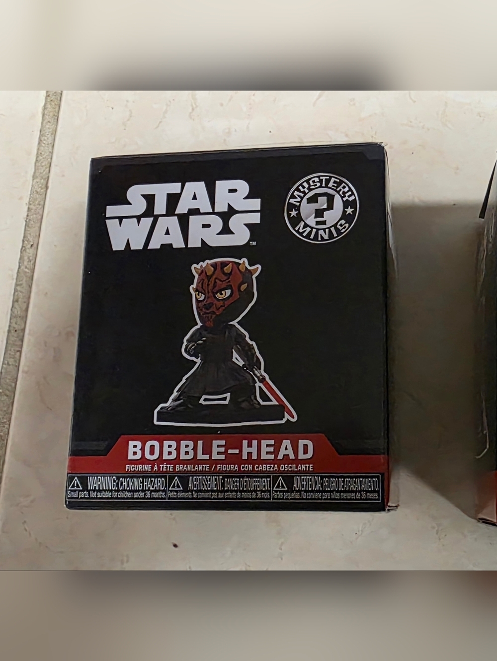 Funko Mystery Minis Star Wars Darth Maul bobble-head figure
